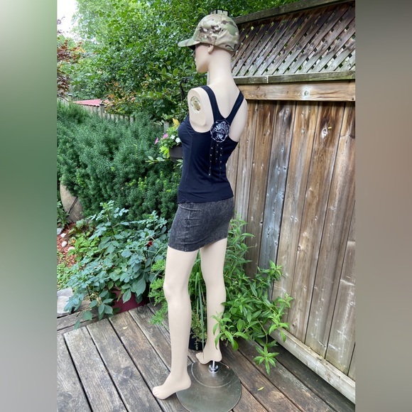 Y2K Edgy Asymmetrical Tank Top - Picture 6 of 12